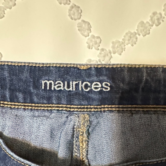 Maurices Dark Blue Flare Jeans - Picture 2 of 4